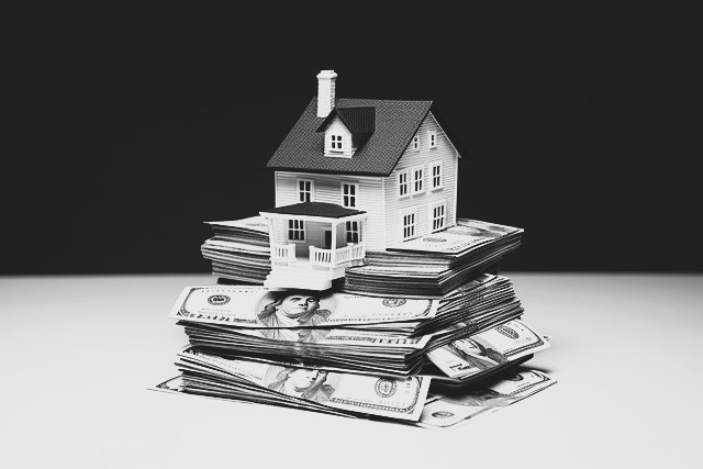 Broker Brief: Second Mortgage Financing with House on Pile of Money